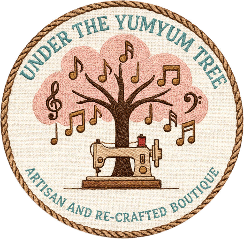 Under The YumYum Tree Boutique Logo — Upcycled Clothing